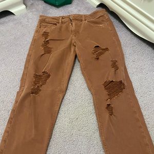 american eagle, size 6, mostly cotton material